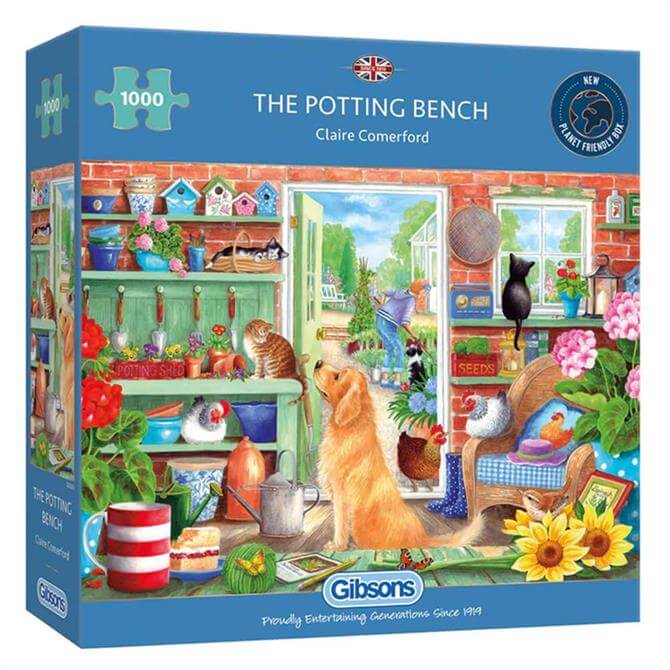 Gibsons The Potting Bench 1000 pcs Puzzle